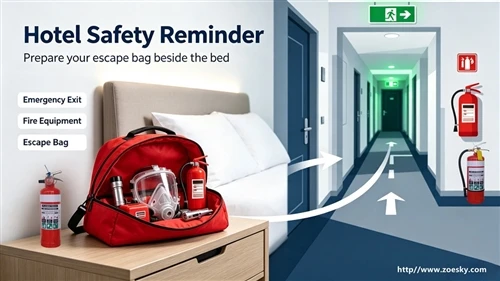 Hotel Safety Reminder: Check Emergency Exits And Fire Equipment